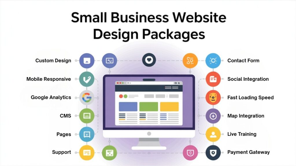 small business website design packages